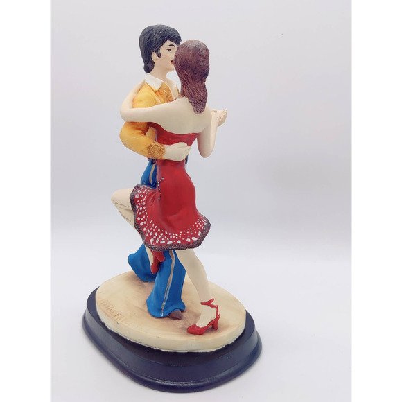 Vintage Tango 10" Dance Sculpture 1989 A.E.P. Albert E Price Bellmawr New Jersey - Picture 6 of 16